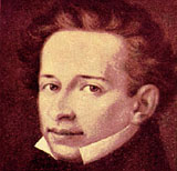 Giacomo Leopardi. (Recanati, 29 Giugno 1798 - Napoli, 14 Giugno 1837