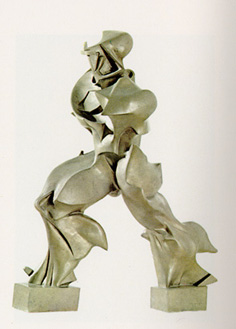 Umberto Boccioni, forme uniche della continuit� nello spazio.