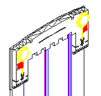 Particolare spalla-decorazioni