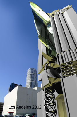 Generative design in Los Angeles, broadcasting tower 2