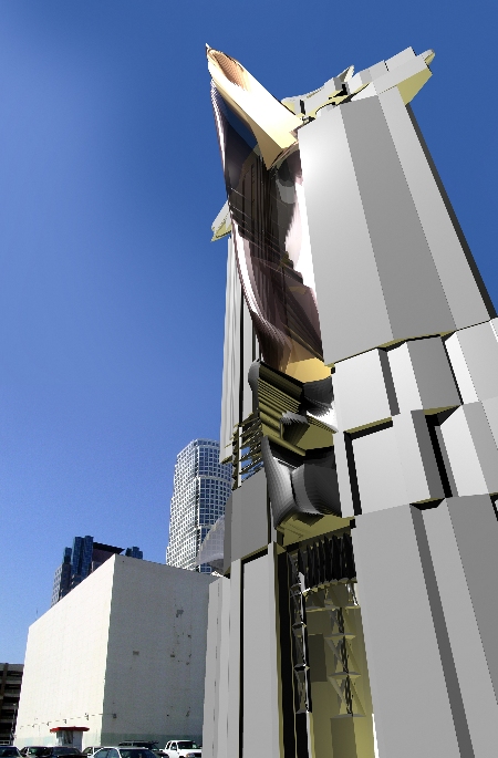 Generative broadcasting tower in Los Angeles 4