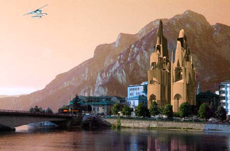 Lecco - Chiese Gemelle del Lago
