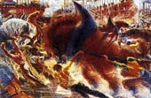Umberto Boccioni, "La città che sale", 1910.