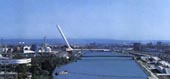 Santiago Calatrava, Ponte Alamillo sul fiume Guadalquivir.