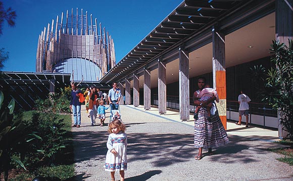 Renzo Piano, Centro Culturale J.M. Tjibaou, Nouméa, Nuova Caledonia, 1993.