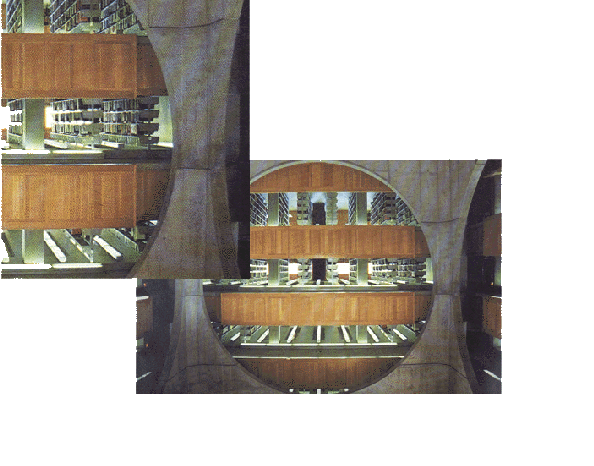 Fig. 10 - Exeter Library - L.I. Kahn