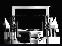 generative design of a multimedia stage in Milan