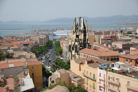 Piazza Gotica a Cagliari