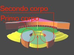 immagine esplicativa dei due corpi architettonici in questione....