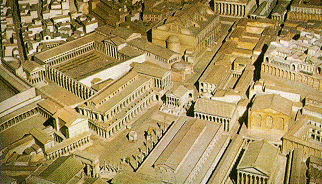 Ricostruzione del Foro Romano
